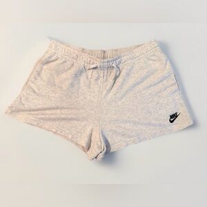 Nike Women's Light Gray Athletic Shorts